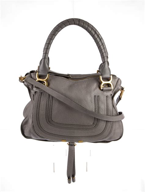 chloe marcie nmere grey large|chloe marcie purses.